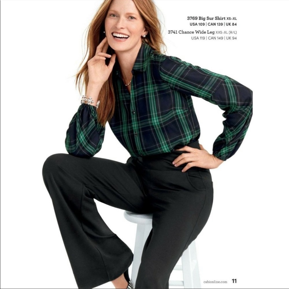 Cabi Big Sur Plaid Shirt - Picture 6 of 6